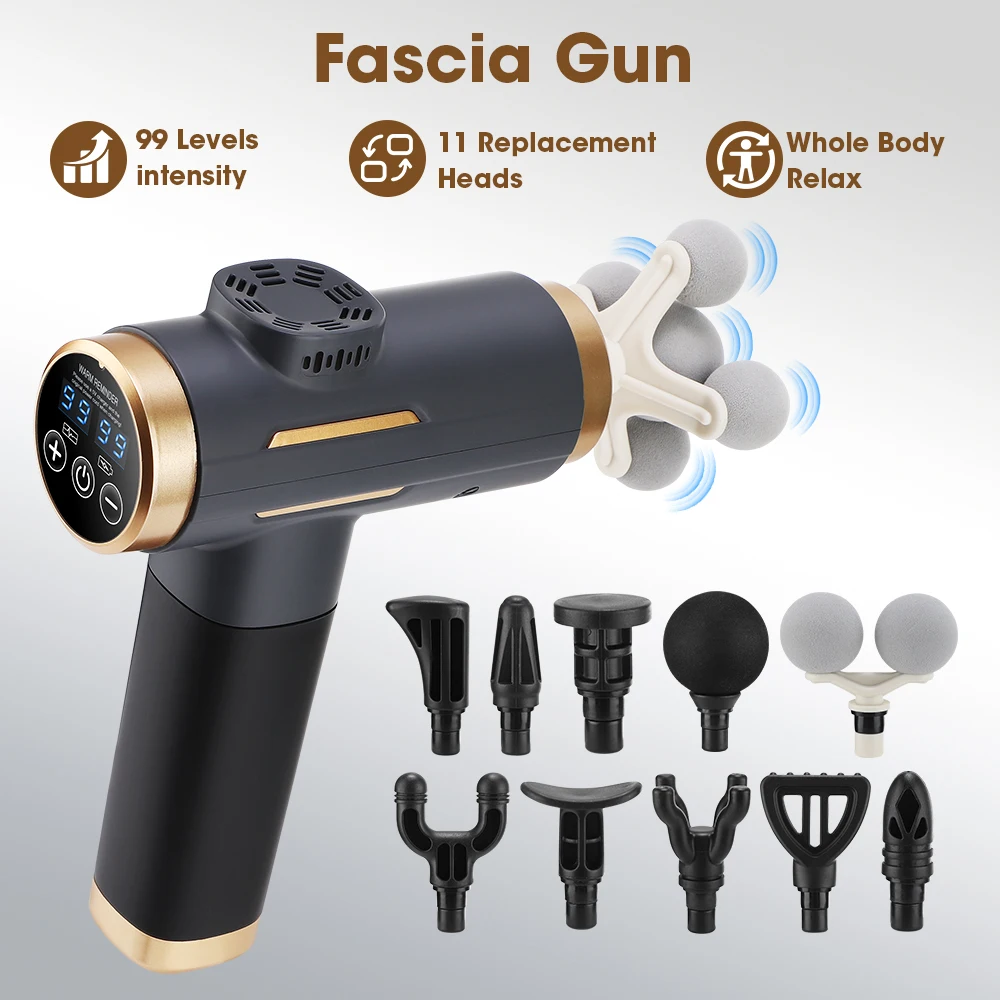 Home Gym Gear - Elektrikli Fasya Tabancası 24W 99 Vites