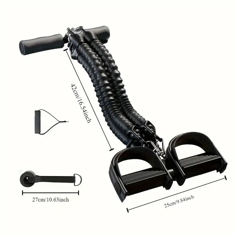 Home Gym Routine - Pedal Germe Halatı Çektirme Egzersiz Evde