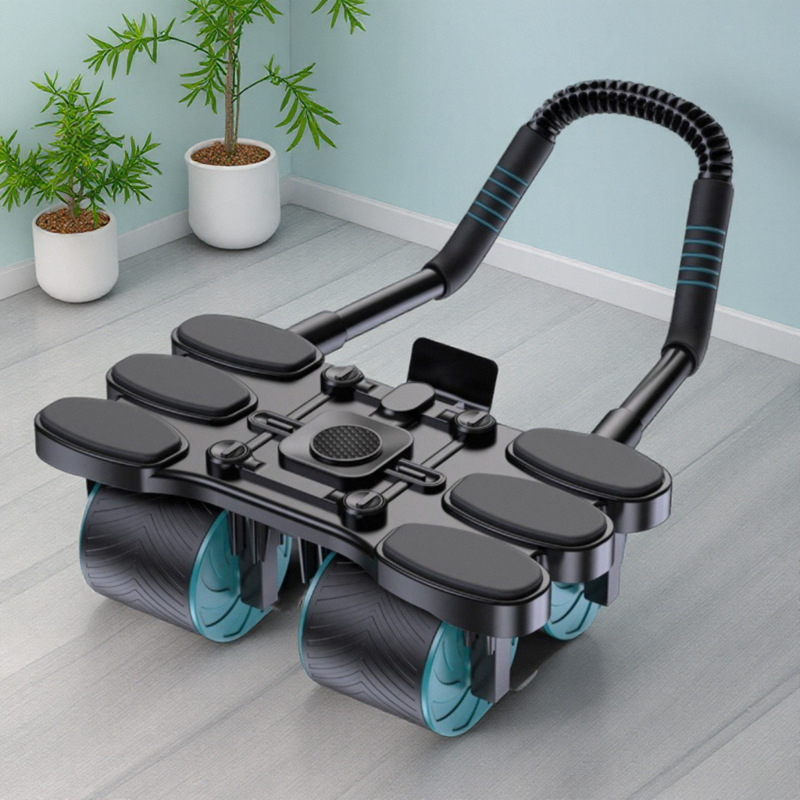 Ab Roller Wheel - Dört Tekerlekli Karın Kası Güçlendirme Tekerleği