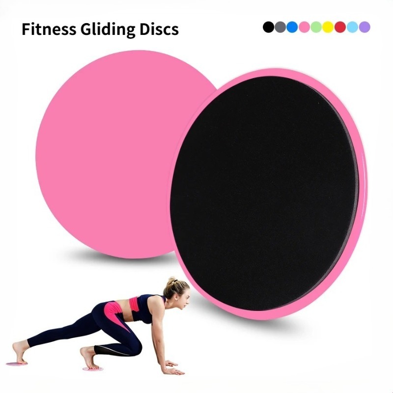 Gliding Disc Slider - 2 adet çekirdek kayma diskleri Fitness