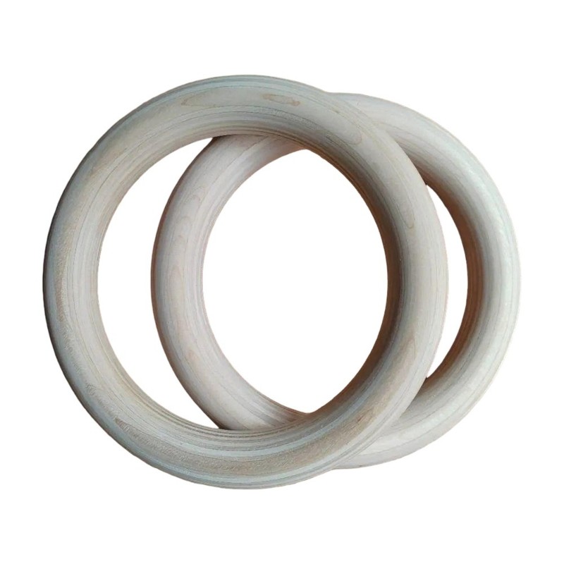 Gymnastic Rings Wooden - HOES – Ahşap Jimnastik Halkaları –