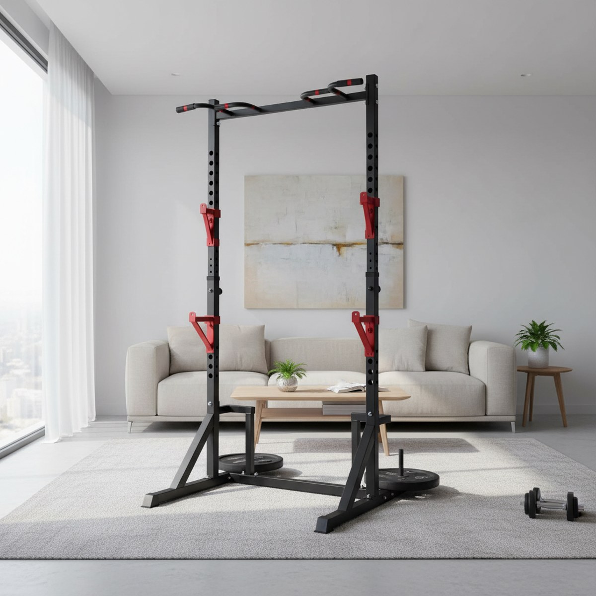 Ayarlanabilir Güç Rafı ve Çekm - Home Gym Equipment incelemesi ve fiyatı