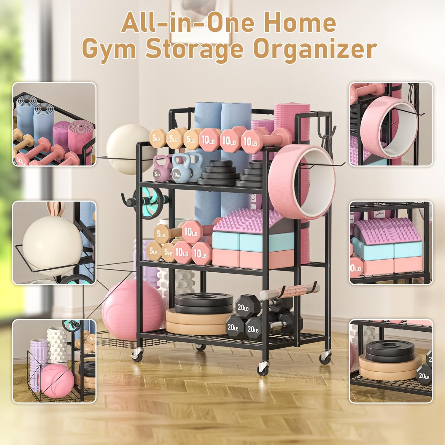 Ev Spor Salonu Depolama Ünites - Home Gym Equipment incelemesi ve fiyatı