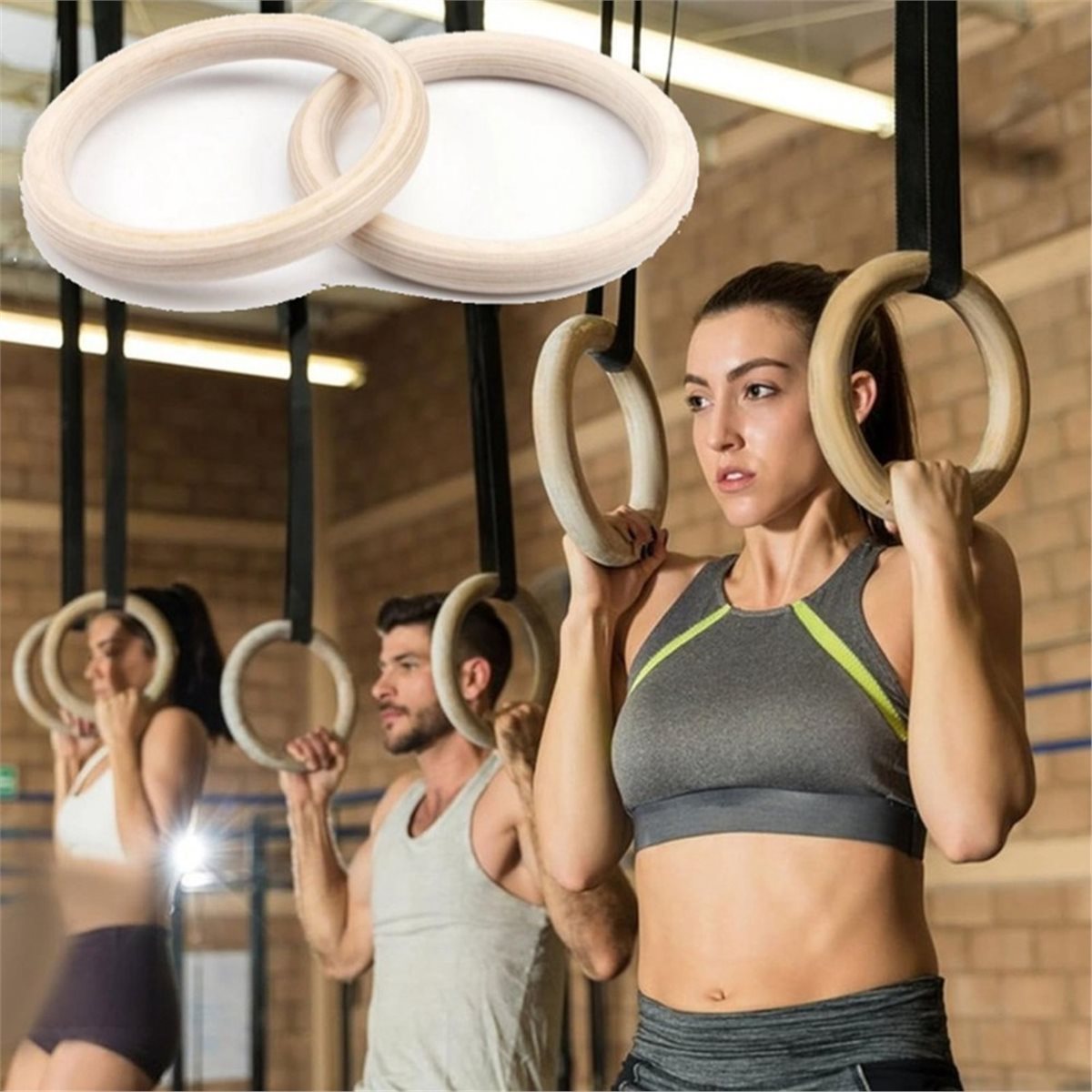 Yaz İndirimi 2 Adet Ahşap Taşı - Gymnastic Rings Wooden incelemesi ve fiyatı