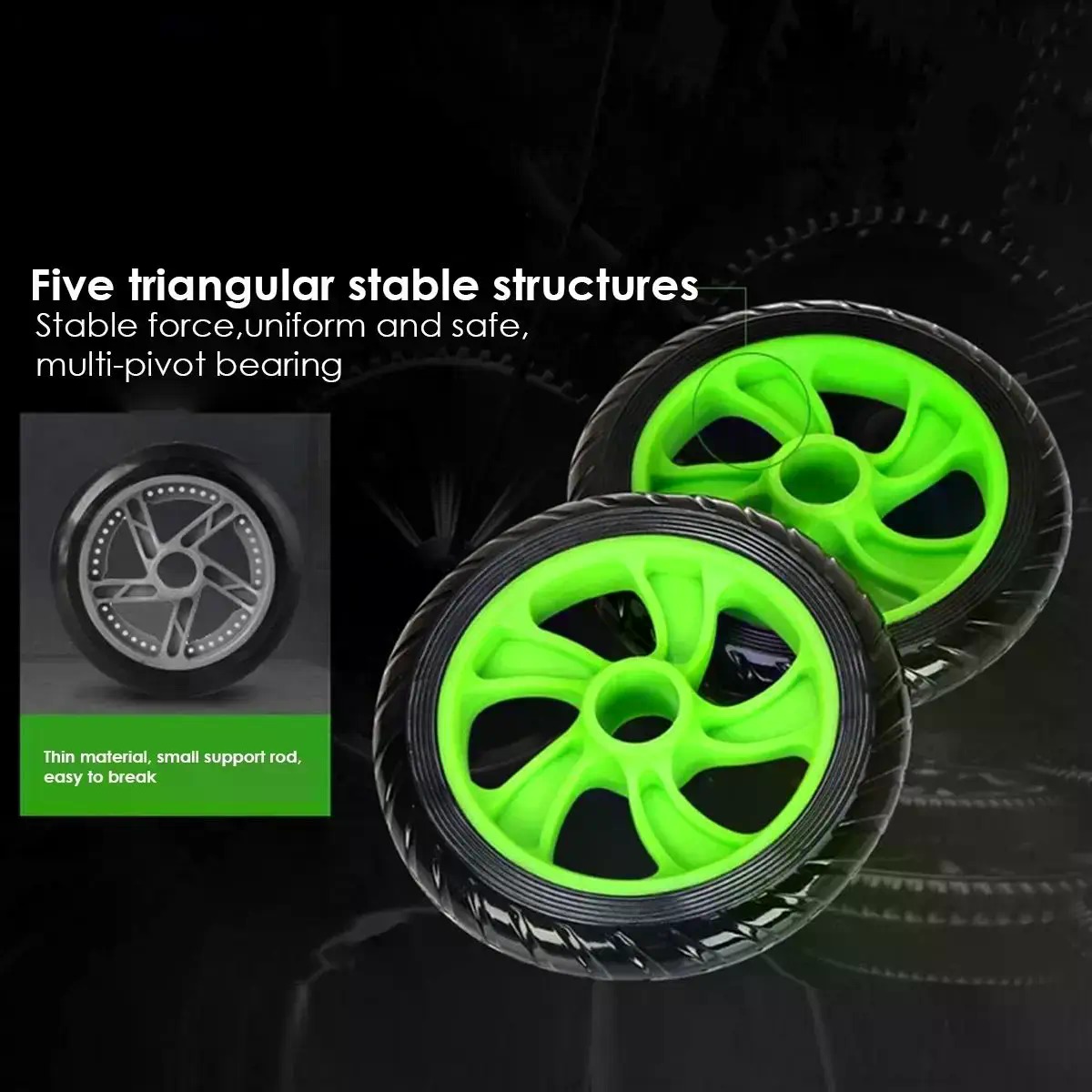 Çift Tekerlekli Karın Kası Çal - Ab Roller Wheel incelemesi ve fiyatı