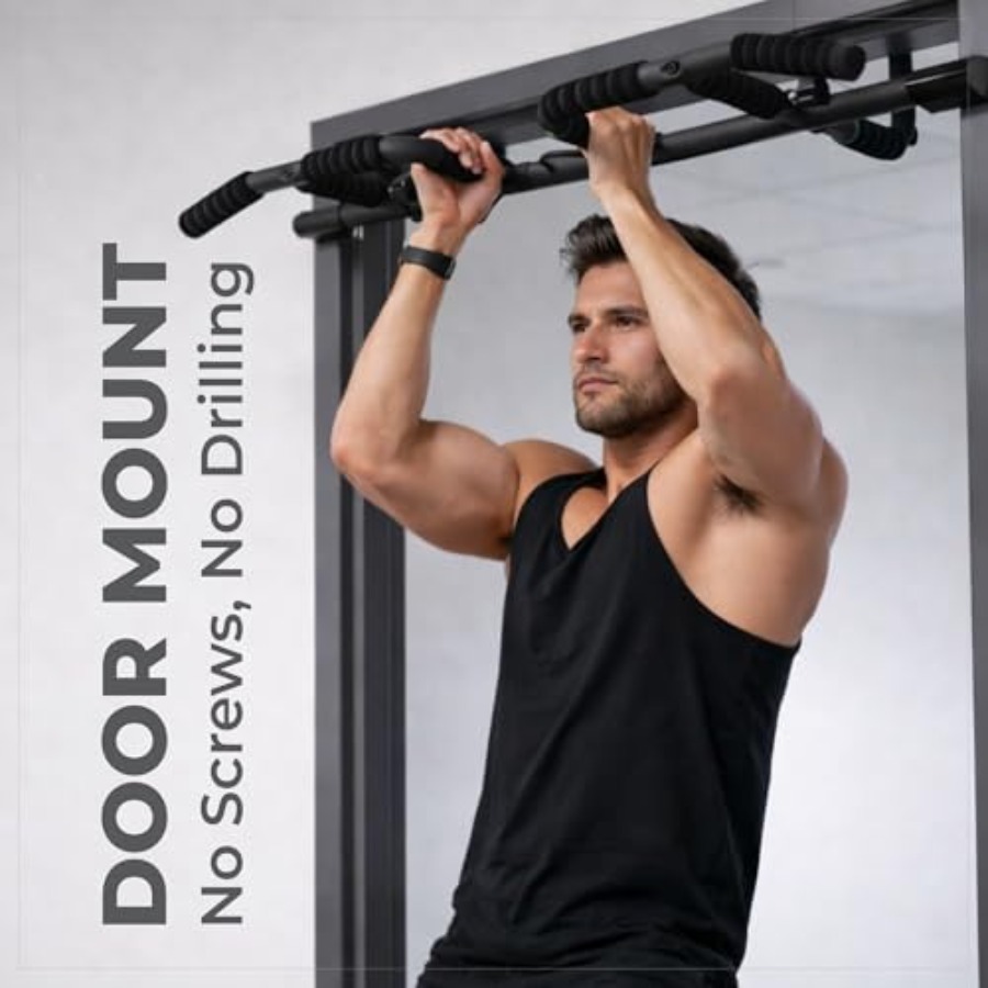 Kapıya Monte Çekme Barı Seti,  - Home Gym Setup incelemesi ve fiyatı