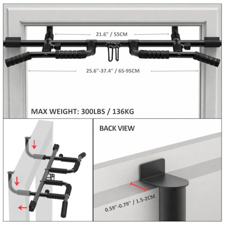 Kapıya Monte Çekme Barı Seti,  - Home Gym Setup incelemesi ve fiyatı